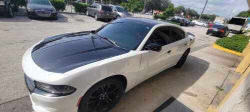 dodge charger hood wrap